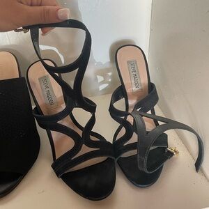 Steve Madden Womens Sidney Open Toe Casual​​​